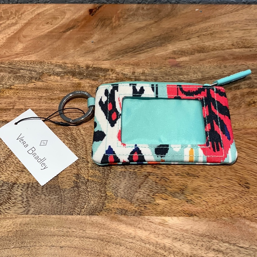 Vera Bradley Zip Up ID Case
